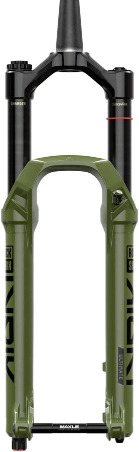 Load image into Gallery viewer, RockShox Lyrik Ultimate Charger 3.1 RC2 Suspension Fork - 27.5" 150 mm 15 x 110 mm 44 mm Offset Green D2

