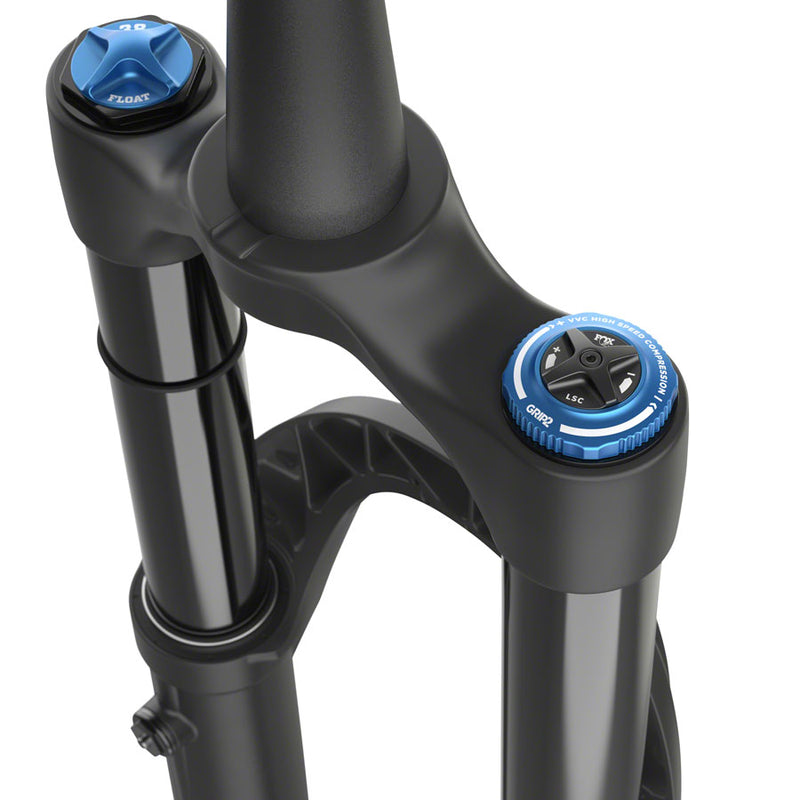 Load image into Gallery viewer, FOX 38 Performance Elite Suspension Fork - 27.5" 170mm 15 x 110mm 44mm Offset Matte BLK Grip2

