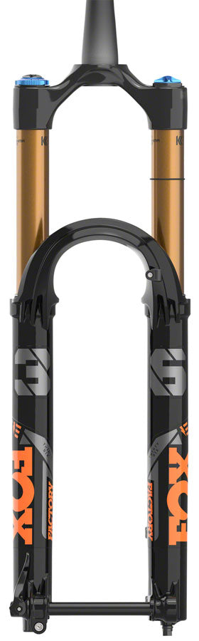 Load image into Gallery viewer, FOX 36 E-Optimized Factory Suspension Fork - 27.5" 160 mm 15QR x 110 mm 44 mm Offset Shiny BLK Grip 2
