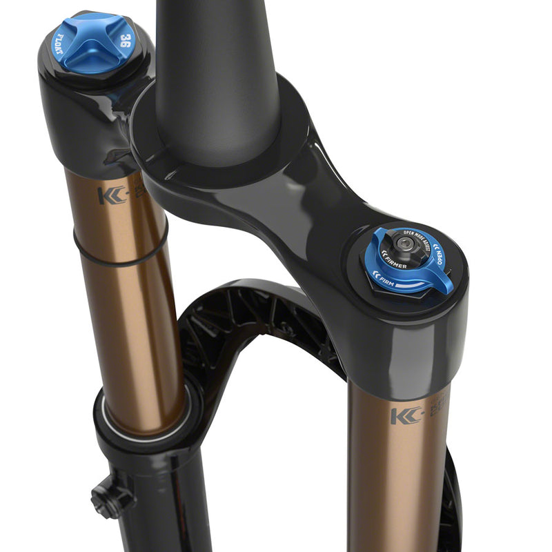 Load image into Gallery viewer, FOX 36 Factory Suspension Fork - 27.5" 160 mm 15QR x 110 mm 44 mm Offset Shiny BLK FIT4 3-Position
