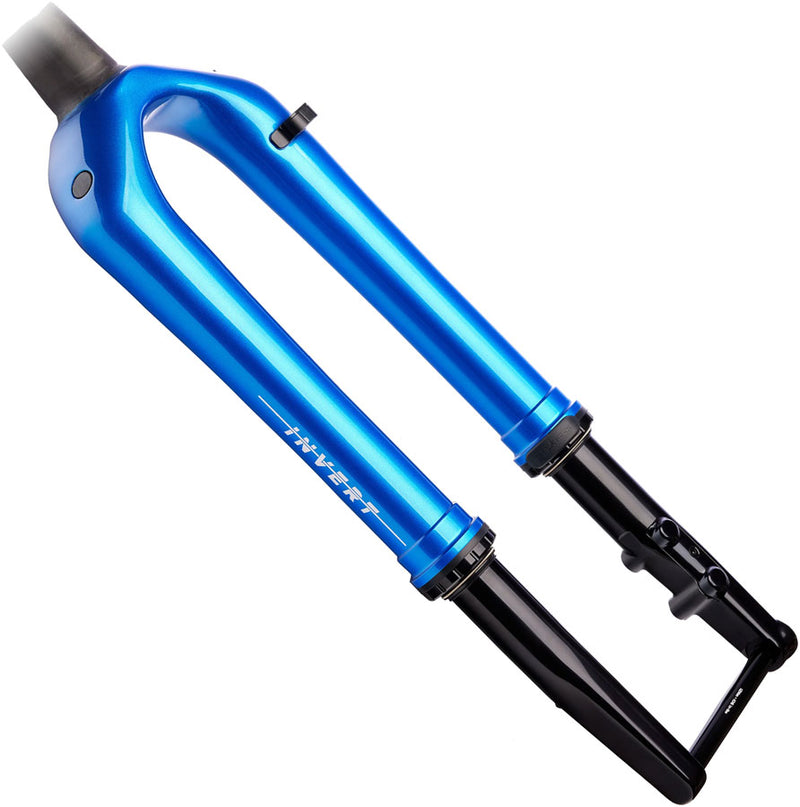 Load image into Gallery viewer, Cane Creek Invert CS 30th Anniversary Gravel Suspension Fork - 700c 40 mm 12 x 100 mm 45 mm Offset Climb Switch Blue
