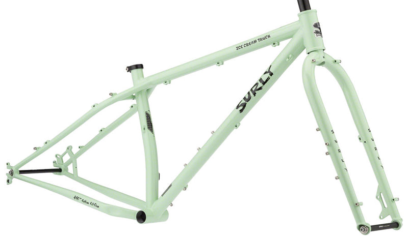 Load image into Gallery viewer, FM0238 Surly Ice Cream Truck Fat Bike Frameset - 26" Steel Buttermint Green Small
