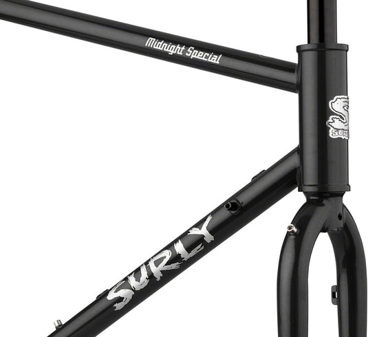 Surly Midnight Special Frameset - 650b/700c Steel Hi-Viz Black 60cm