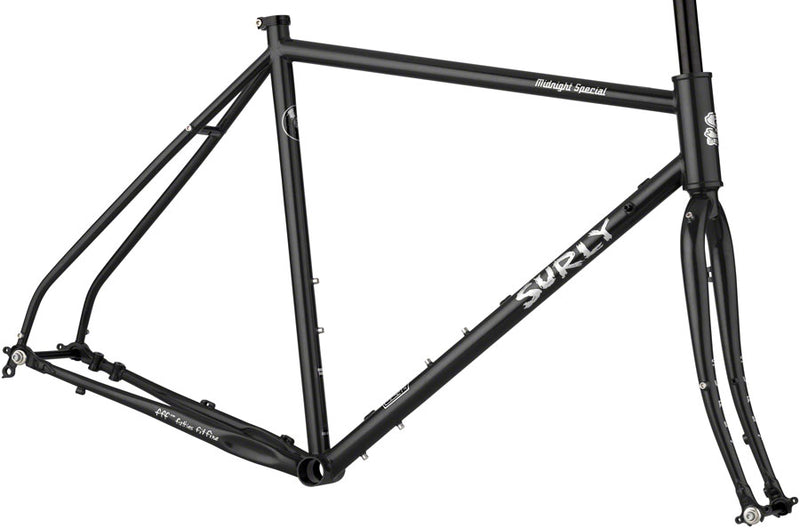 Load image into Gallery viewer, Surly Midnight Special Frameset - 650b/700c Steel Hi-Viz Black 60cm
