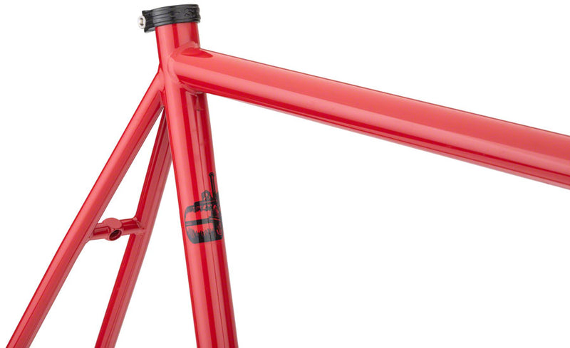 Load image into Gallery viewer, Surly Steamroller Frameset - 700c Steel Shag Carpet Orange 53cm
