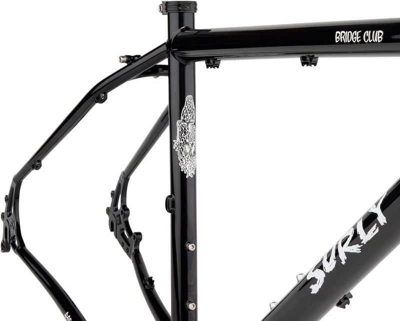 Load image into Gallery viewer, Surly Bridge Club Frameset - 27.5" Steel Trevor's Closet Black Small
