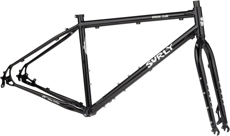 Load image into Gallery viewer, Surly Bridge Club Frameset - 27.5" Steel Trevor's Closet Black Medium

