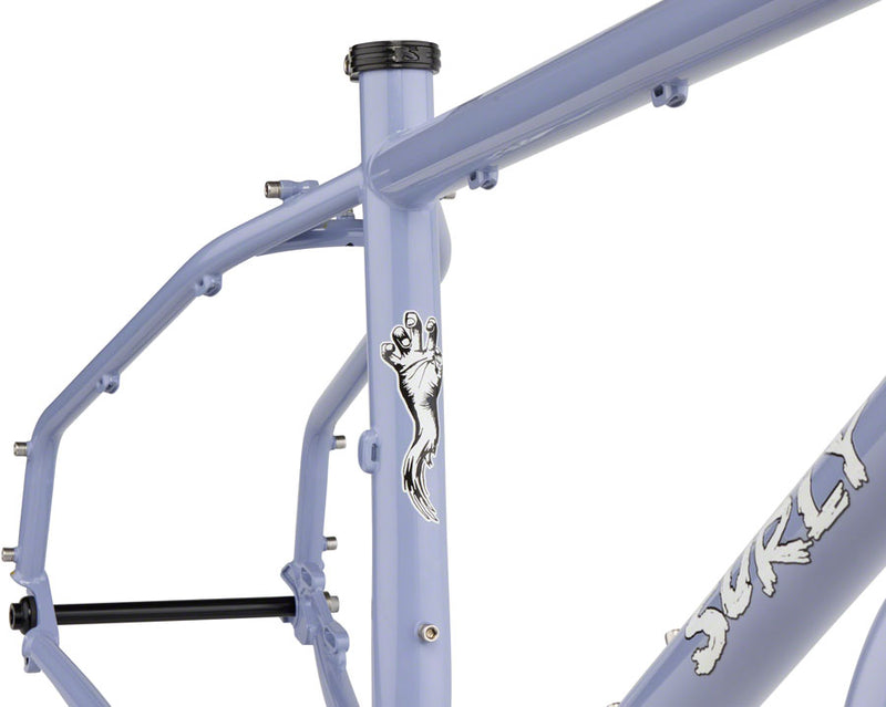 Load image into Gallery viewer, Surly Grappler Frameset - 27.5" Steel Purple Dust Bunny X-Large
