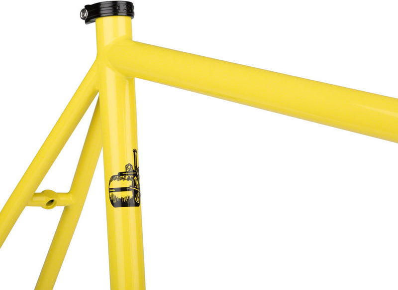 Load image into Gallery viewer, Surly Steamroller Frameset - 700c Steel Banana Candy Yellow 49cm
