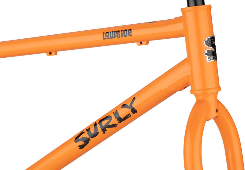 Load image into Gallery viewer, Surly Lowside Frameset - 27.5" Steel Dream Tangerine Small
