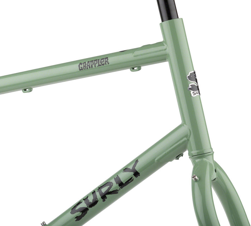 Load image into Gallery viewer, Surly Grappler Frameset - 27.5 Steel Sage Green Medium
