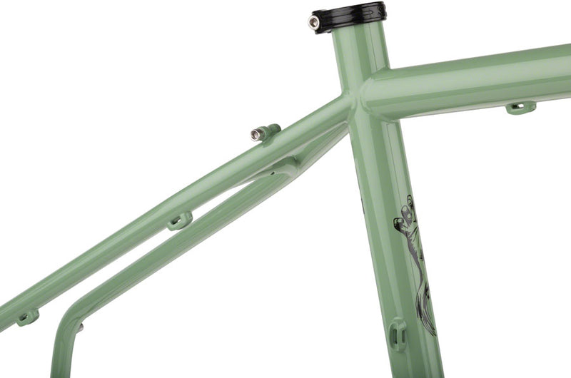 Load image into Gallery viewer, Surly Grappler Frameset - 27.5 Steel Sage Green Large
