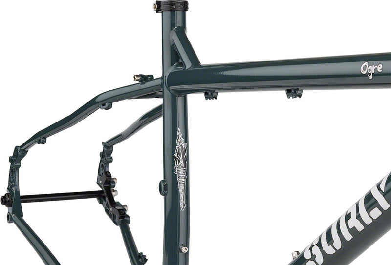 Load image into Gallery viewer, Surly Ogre Frameset - 29" Steel Orlok's Shadow Medium
