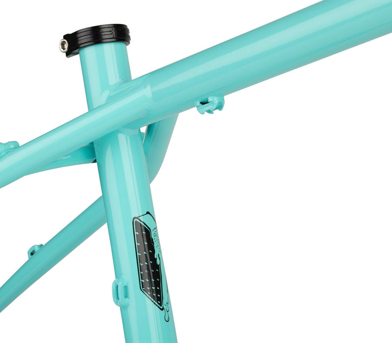 Load image into Gallery viewer, Surly Ice Cream Truck Fat Bike Frameset - 26" Steel Safety Mask Blue Small
