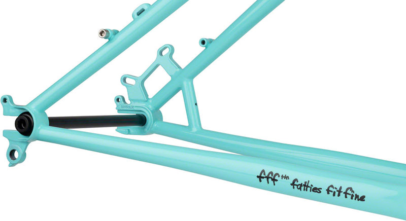 Load image into Gallery viewer, Surly Ice Cream Truck Fat Bike Frameset - 26" Steel Safety Mask Blue Small
