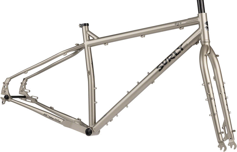 Load image into Gallery viewer, Surly Ogre Frameset - 29" Steel Champagne Supernova X-Large
