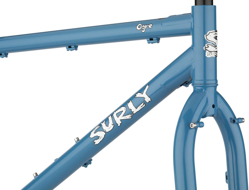 Load image into Gallery viewer, Surly Ogre Frameset - 29" Steel Cold Slate Blue Small
