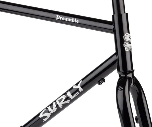Surly Preamble Frameset - 700c Steel Hi-Viz Black Large