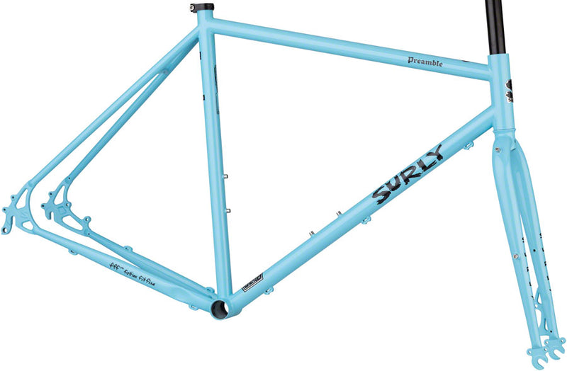 Load image into Gallery viewer, Surly Preamble Frameset - 650b Skyrim Blue Small
