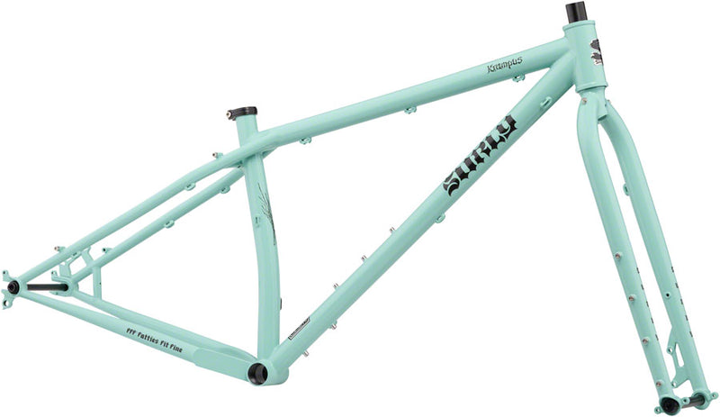 Load image into Gallery viewer, Surly Krampus Frameset - 29" Steel Blue Oyster Coat Small
