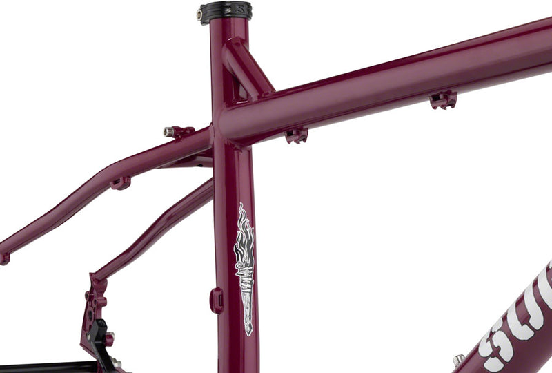 Load image into Gallery viewer, Surly Ogre Frameset - 29" Steel Fermented Plum Small
