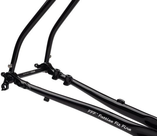 Surly Midnight Special Frameset - 650b/700c Steel Hi-Viz Black 60cm