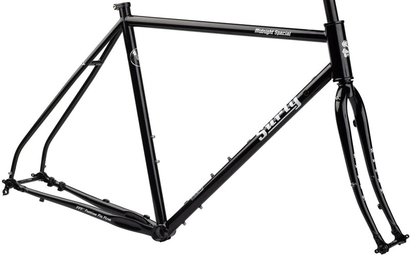 Load image into Gallery viewer, Surly Midnight Special Frameset - 650b/700c Steel Hi-Viz Black 46cm
