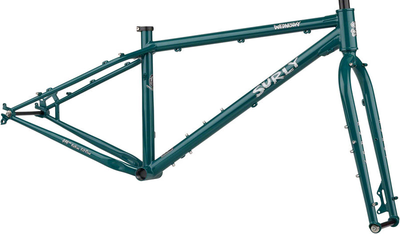 Load image into Gallery viewer, Surly Wednesday Fat Bike Frameset - 26" Steel OG Algae Medium
