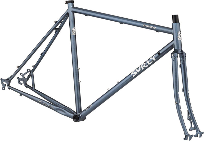 Load image into Gallery viewer, Surly Straggler Frameset - 650b Steel Cold Steel Blue 38cm
