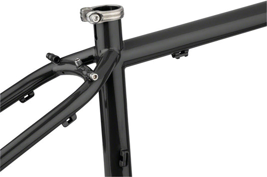 Surly Karate Monkey Frameset - 27.5" Steel Hi-Viz Black Small