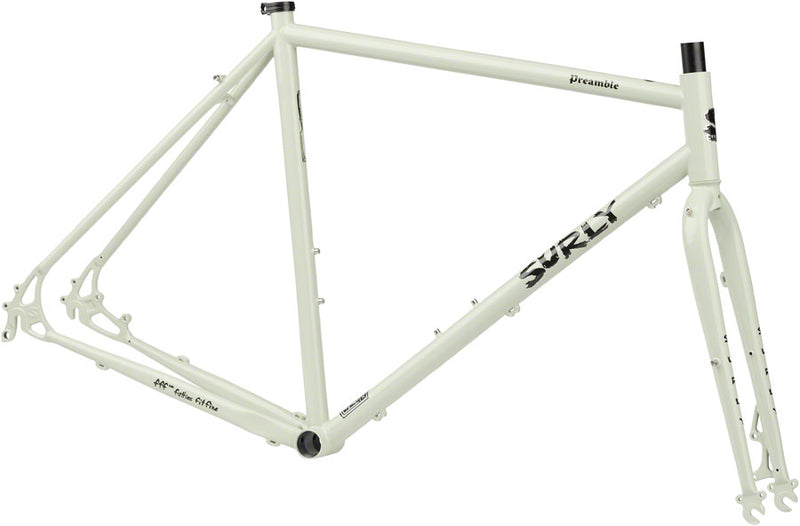 Load image into Gallery viewer, Surly Preamble Frameset - 650b Steel Best Buds Green X-Small
