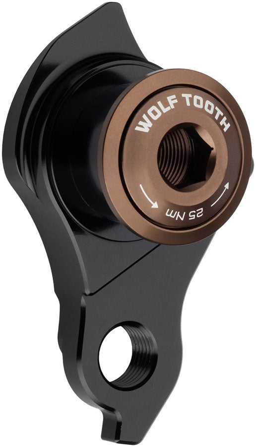 Load image into Gallery viewer, Wolf Tooth Universal Derailleur Hanger - For UDH Equipped Frames Espresso
