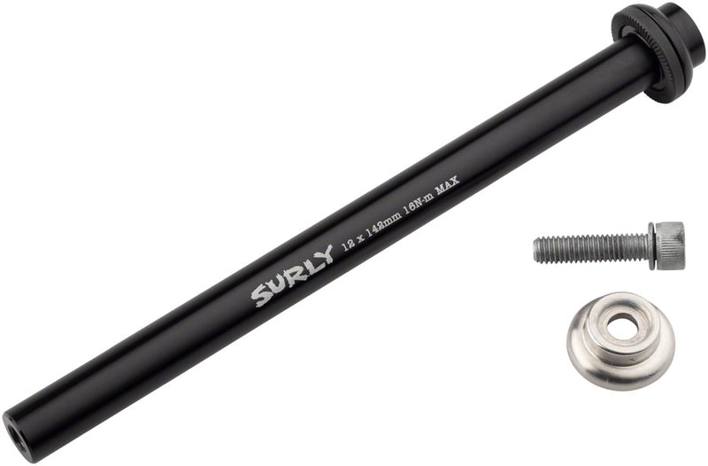 Load image into Gallery viewer, Surly Rear Thru-Axle - 12x142 mm Chromoly Black
