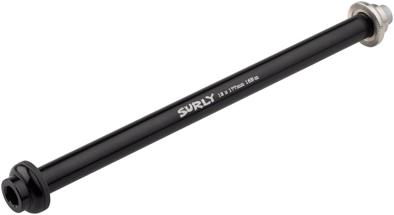 Load image into Gallery viewer, Surly Rear Thru-Axle - 12x177 mm Chromoly Black
