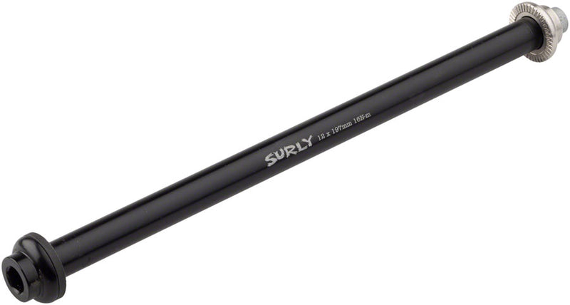 Load image into Gallery viewer, Surly Rear Thru-Axle - 12x197 mm Chromoly Black
