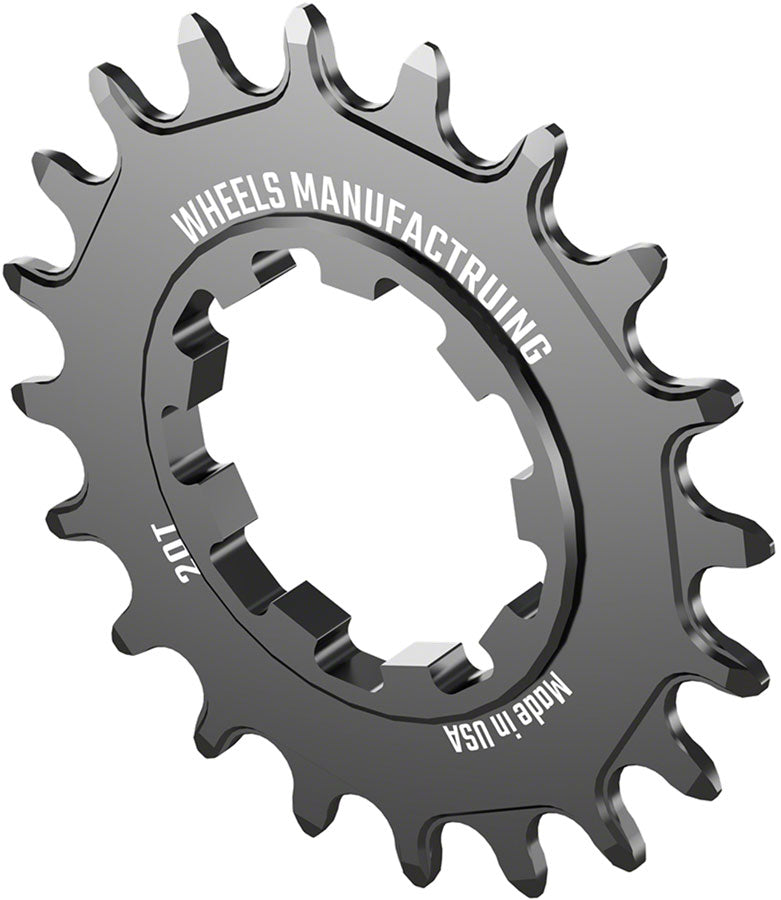 Load image into Gallery viewer, Wheels Manufacturing SOLO-SPEED Cog - 20t Fits SOLO-SPLINE SOLO-XD kits BLK
