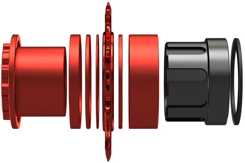 Load image into Gallery viewer, Wheels Manufacturing SOLO-XD XD/XDR Single Speed Conversion Kit - 18t For SRAM XD/XDR Freehub Red
