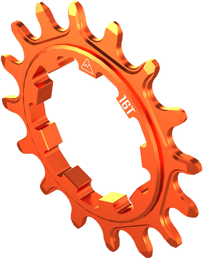 Load image into Gallery viewer, Wheels Manufacturing SOLO-SPEED Cog - 16t Fits SOLO-SPLINE SOLO-XD kits Orange
