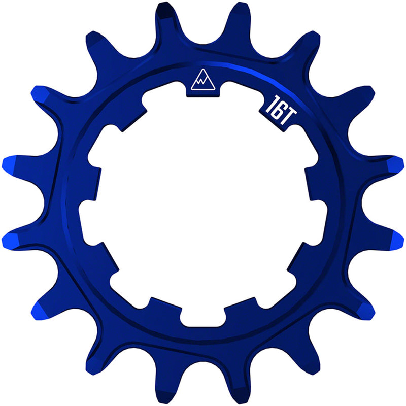 Load image into Gallery viewer, Wheels Manufacturing SOLO-SPEED Cog - 16t Fits SOLO-SPLINE SOLO-XD kits Blue
