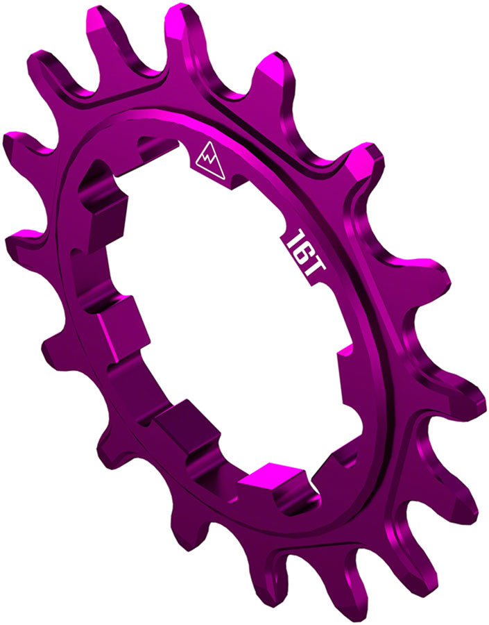 Load image into Gallery viewer, Wheels Manufacturing SOLO-SPEED Cog - 16t Fits SOLO-SPLINE SOLO-XD kits Purple
