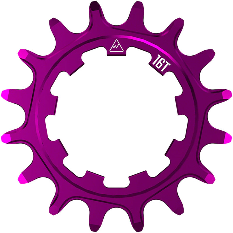Load image into Gallery viewer, Wheels Manufacturing SOLO-SPEED Cog - 16t Fits SOLO-SPLINE SOLO-XD kits Purple

