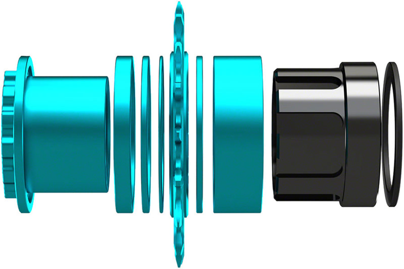 Load image into Gallery viewer, Wheels Manufacturing SOLO-XD XD/XDR Single Speed Conversion Kit - 18t For SRAM XD/XDR Freeubs Teal
