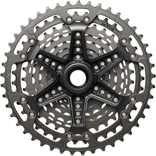 Shimano XTR CS-M9200-12 Cassette - 12-Speed 9-45t Hyperglide+ Micro Spline Gray