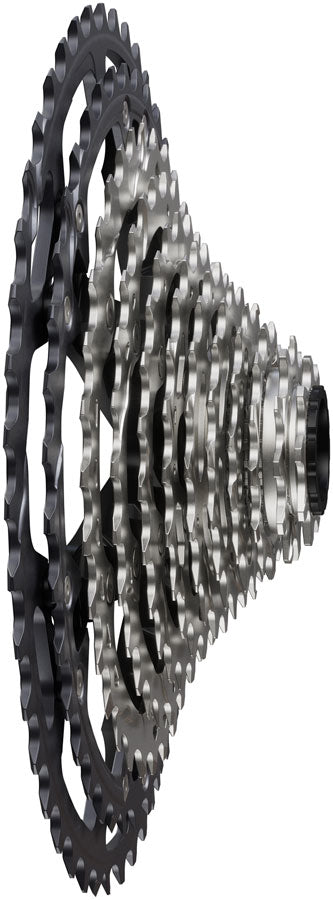 Load image into Gallery viewer, Shimano Deore XT CS-M8200-12 Cassette - 12-Speed 9-45t Hyperglide+ Micro Spline Gray/Silver
