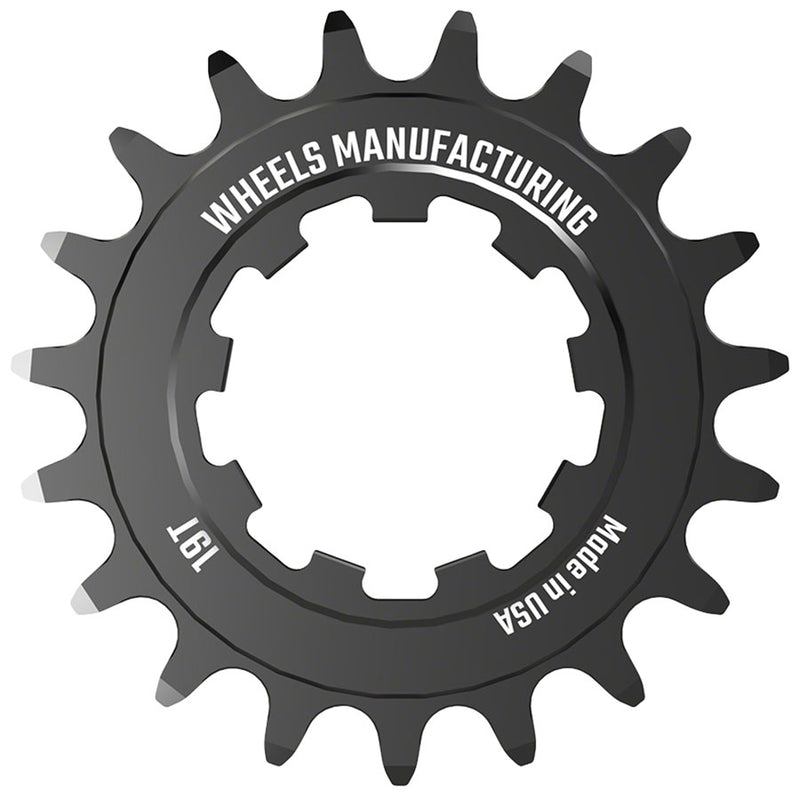 Load image into Gallery viewer, Wheels Manufacturing SOLO-SPEED Cog - 19t Fits SOLO-SPLINE SOLO-XD kits BLK
