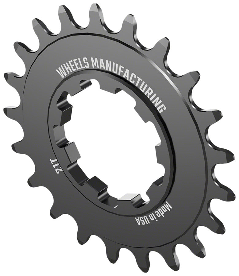 Load image into Gallery viewer, Wheels Manufacturing SOLO-SPEED Cog - 21t Fits SOLO-SPLINE SOLO-XD kits BLK

