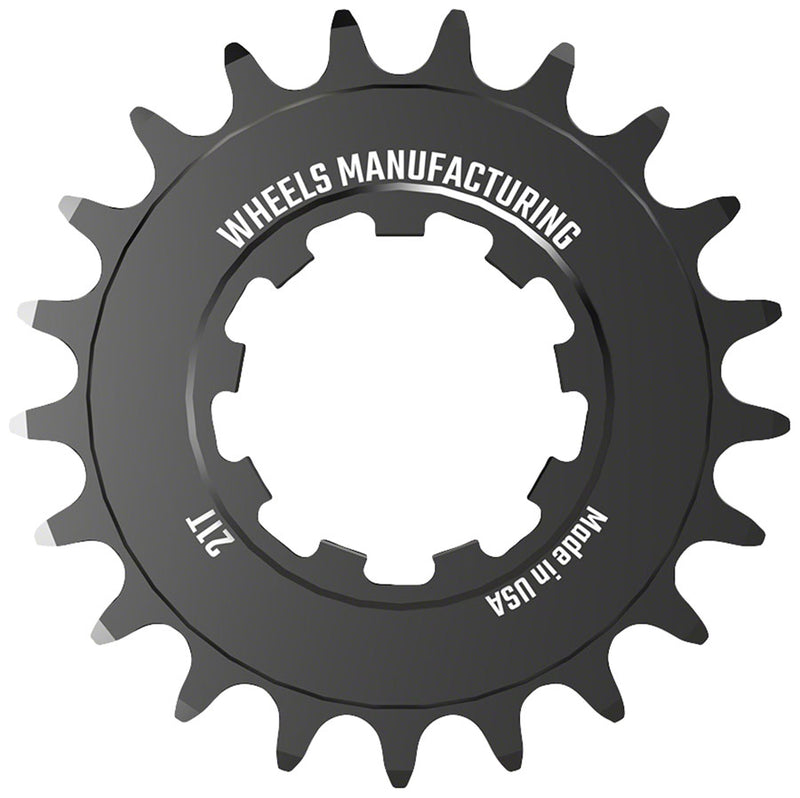 Load image into Gallery viewer, Wheels Manufacturing SOLO-SPEED Cog - 21t Fits SOLO-SPLINE SOLO-XD kits BLK
