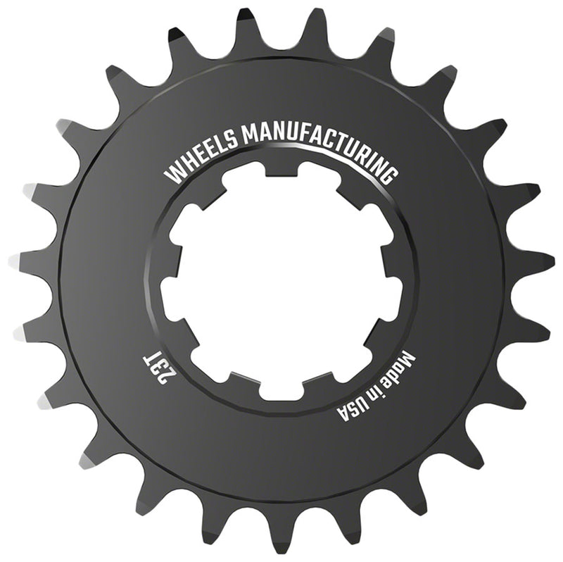Load image into Gallery viewer, Wheels Manufacturing SOLO-SPEED Cog - 23t Fits SOLO-SPLINE SOLO-XD kits BLK
