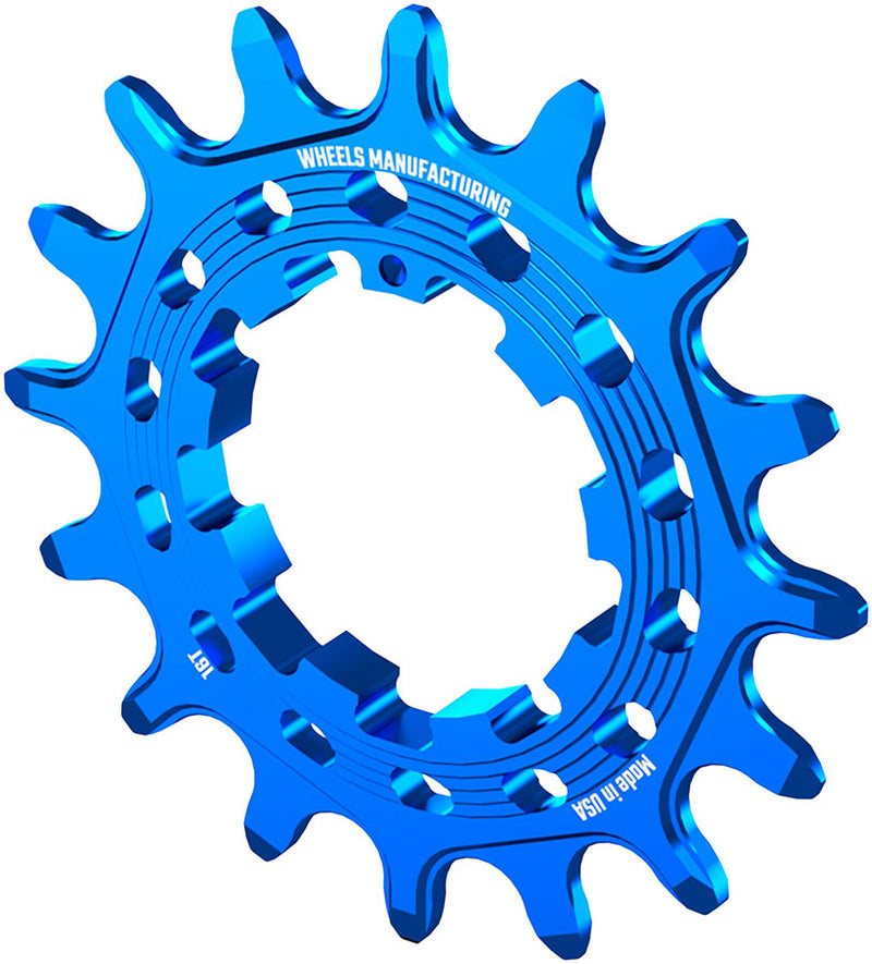 Load image into Gallery viewer, Wheels Manufacturing SOLO HG Cog - 16t Fits SOLO-HG Kits Blue
