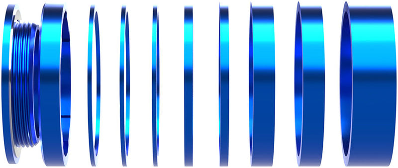 Load image into Gallery viewer, Wheels Manufacturing SOLO-HG Single Speed Conversion Kit - For HG Style Hubs Blue
